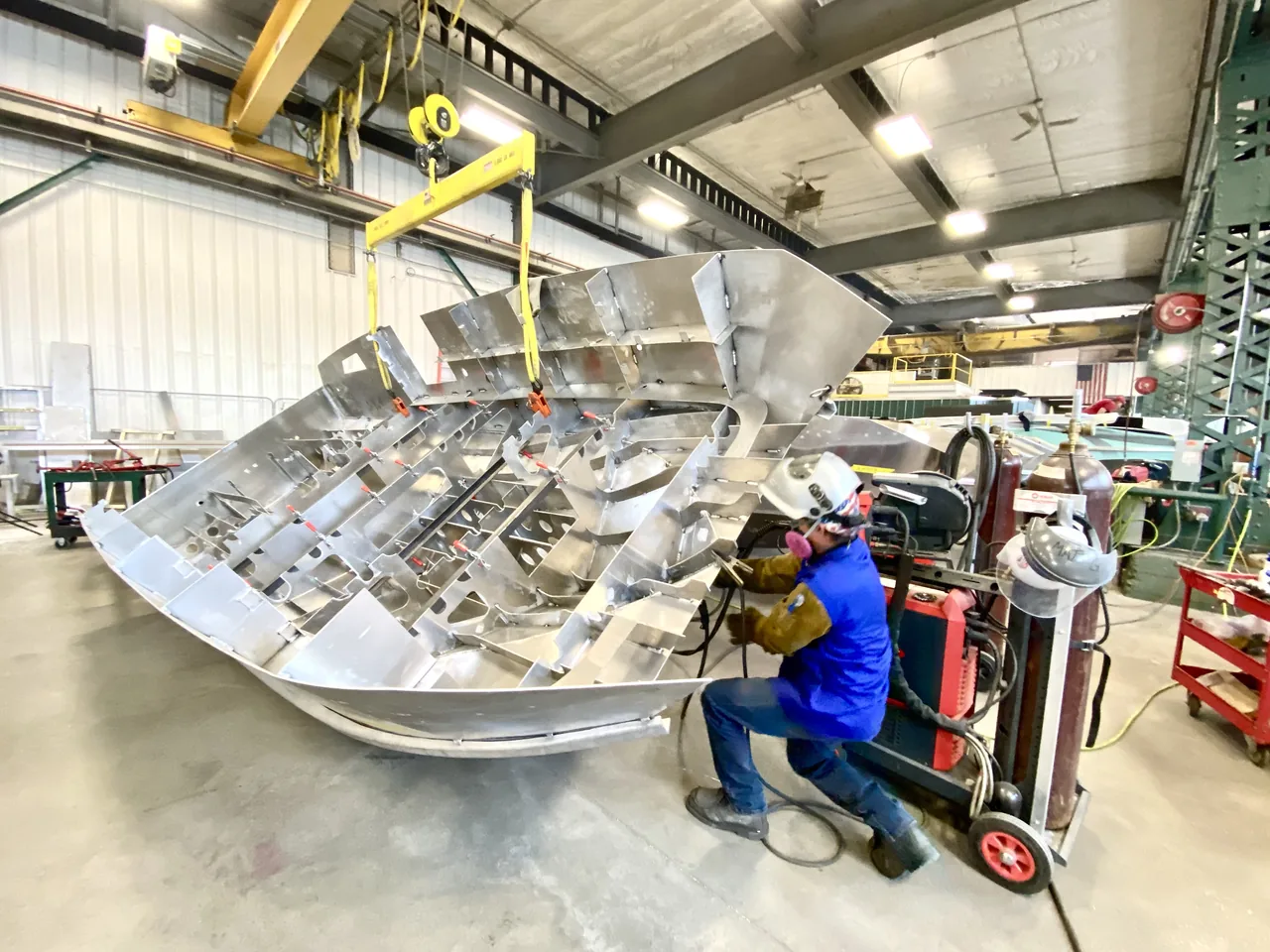 Actual Anthem workshop fabrication